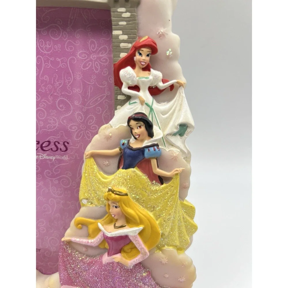 Disney Parks Disneyland Princess Club Frame Jasmine Belle Snow White PLZ READ